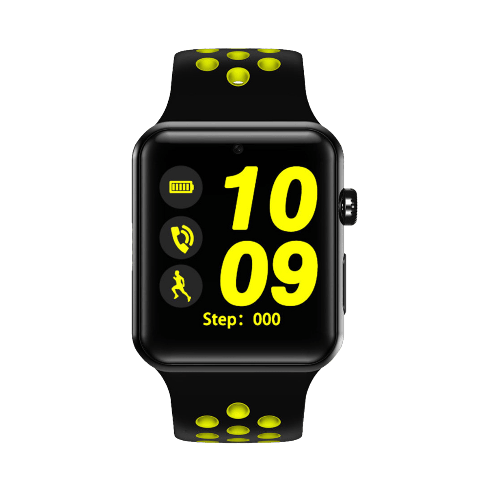 Star Exclusive Black Smartwatch & Black Green Sport Star